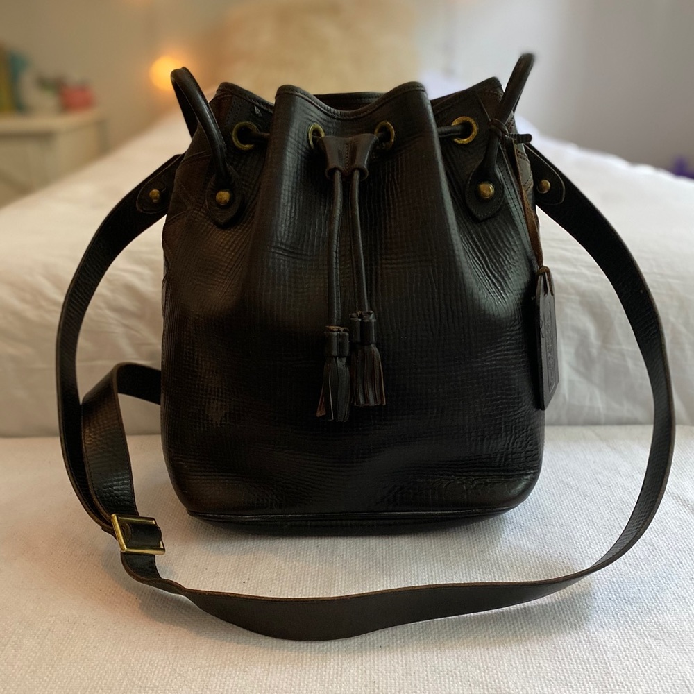 Rare Vintage Dooney & Bourke The Aztec Bucket Bag